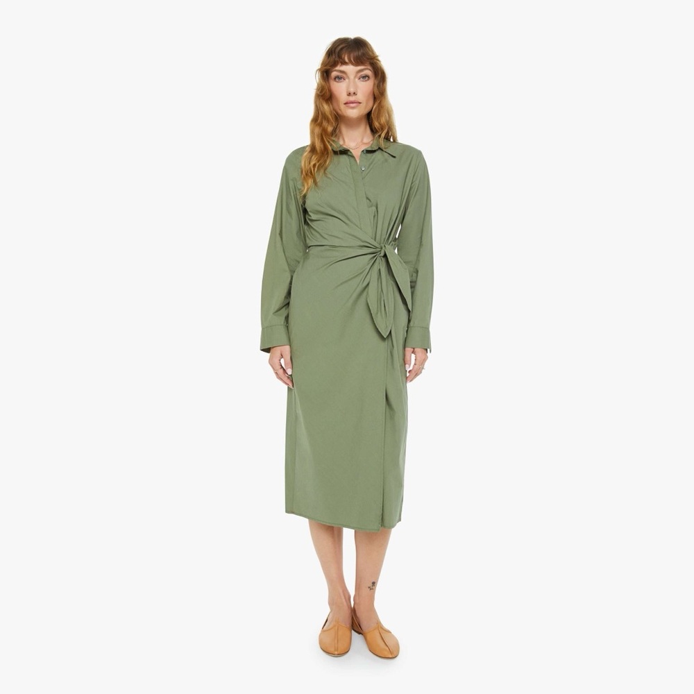Xirena Mccallister Dress in Army Green